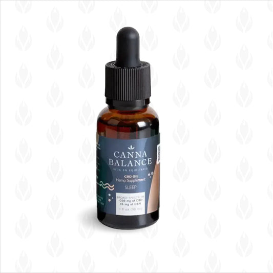 CANNABALANCE - SLEEP Broad Spectrum Aceite CBD para dormir