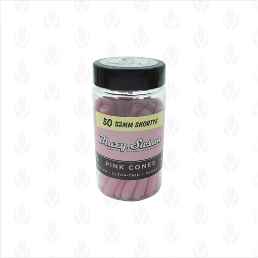 BLAZY SUSAN - Bote de Conos Pre Rolados Rosas Shortys (50pz)